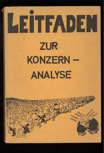 Leitfaden zur Konzernanalyse. 1. Entwurf. Sachbuch. Uni Konztanz