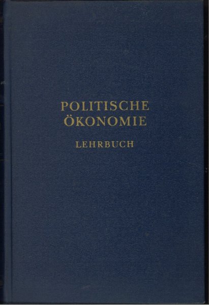 Politische Ökonomie. Lehrbuch