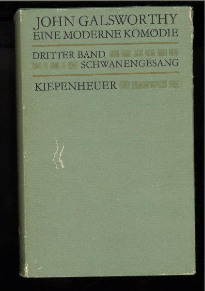 Eine moderne Komödie. Dritter Band Schwanengesang