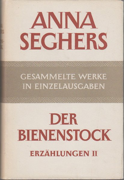 Gesammelte Werke in Einzelausgaben Band VIII Der Bienenstock. Ausgewählte Erzählungen in zwei Bänden. Band II (1. Vorsatzblatt entfernt)