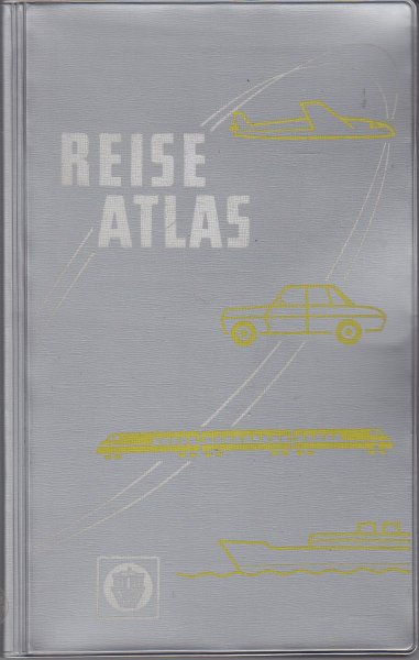 Reiseatlas der DDR mit Sonderkarten von Erholungsgebieten der DDR und Straßenübersichtskarten der europäischen sozialistischen Staaten.