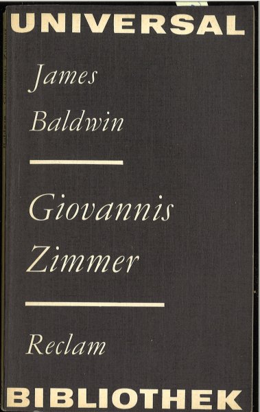 Giovannis Zimmer. Roman. (R. Belletristik Universalbibl. Nr.913)