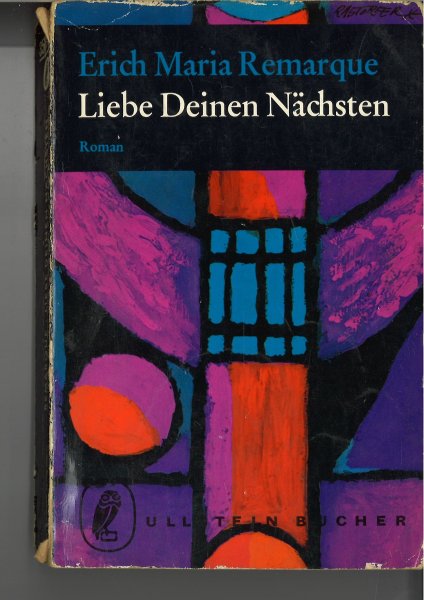 Liebe Deinen Nächsten. Roman. Ullstein Buch Nr. 355/356