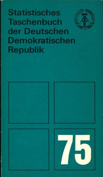 Statistisches Taschenbuch der DDR 1975