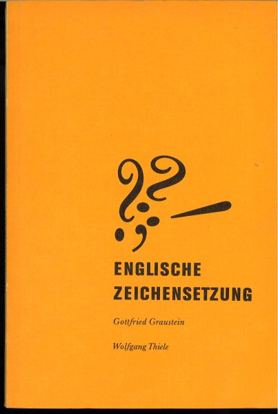 Englische Zeichensetzung