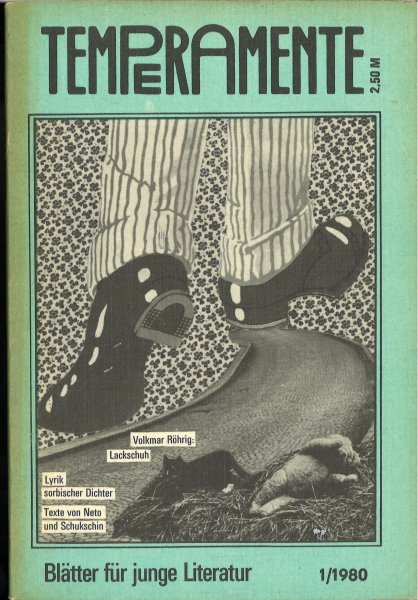Temperamente. Blätter für junge Literatur Heft 1/1980
