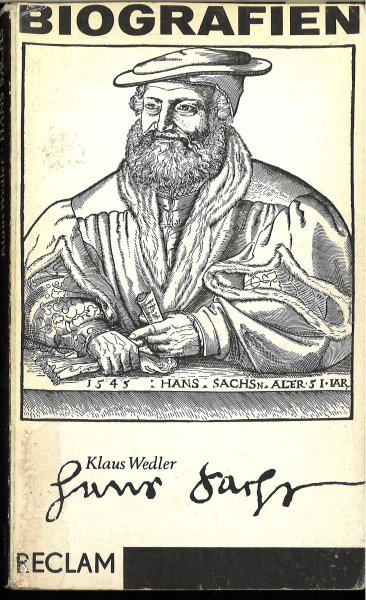 Hans Sachs. Biografien. Recl. Universal. Bibl. 630. (deutliche Lagerspuren am Einband)