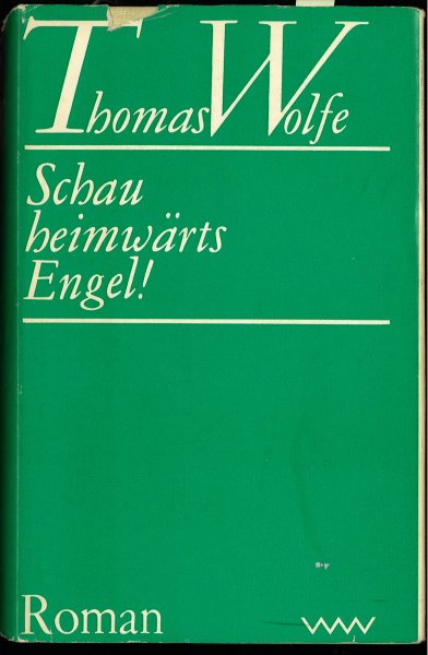 Schau heimwärts Engel! Eine Geschichte vom begrabenen Leben. Roman