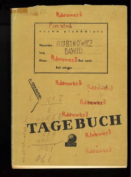 Das Tagebuch des David Rubinowicz. (Umschlag eingerissen)