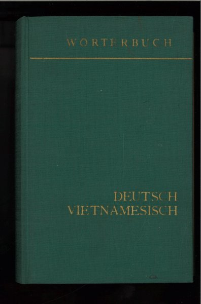 Deutsch-Vietnamesisch Wörterbuch.