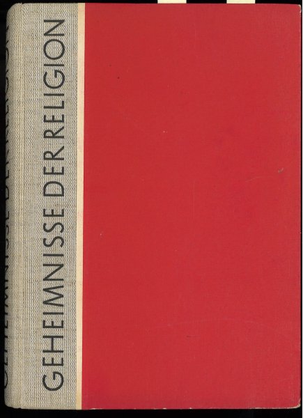 Geheimnisse der Religion. Eine Anthologie (mit kleinem Bibliotheksstempel) 1. Auflage